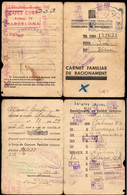 Barcelona - Guerra Civil - 1937 - "Generalitat De Catalunya - Carnet Familiar De Racionament" - Spanje