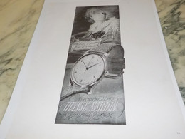 ANCIENNE PUBLICITECHRONOMETRIE  MONTRE ULYSSE NARDIN 1949 - Altri & Non Classificati