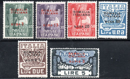 900.ITALY,SOMALIA.1923  AXE,AIRPLANES Y.T. 49-54. SC. 55-60  MNH - Somalia