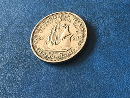 Münzen Münze Umlaufmünze Ostkaribische Staaten 25 Cents 1961 - Ostkaribischer Territorien