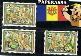 ANDORRA ANDORRA ESP.  2 VARIETES   NOEL - Altri & Non Classificati