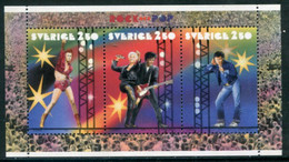 SWEDEN 1991 Pop Music MNH / **.   Michel 1685-87 - Unused Stamps