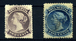 Nueva Escocia Nº 6*, 7 Usados. Año 1860 - Oblitérés