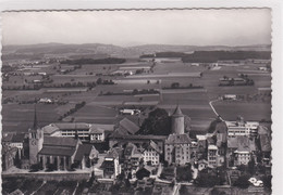 Romont. Vue Aérienne. Fermes. Carte-photo 10 X 15 - Romont