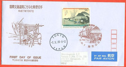 Japan 2005. FDC  Passed Through The Mail. - Cartas & Documentos