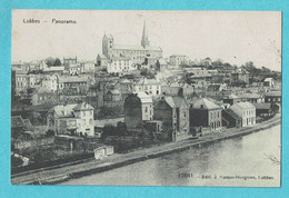 * Lobbes (Hainaut - La Wallonie) * (Edit J. Namur Horgnies, Nr 17041) Panorama, Vue Générale, Canal, Quai, église - Lobbes