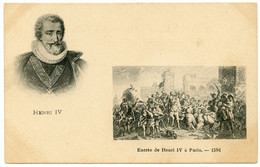 Entrée D'Henri IV à Paris En 1594 Après Son Sacre à Chartres. - Histoire