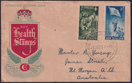 1953 New Zealand, Buy Health Stamps For Children's Health Camps And Scout & Guide FDC (**) - Brieven En Documenten