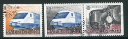 SWEDEN 1988 Europa: Transport. Used.  Michel 1501-03 - Gebraucht