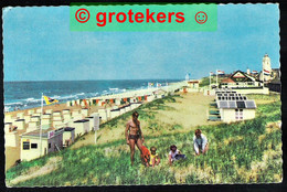 KATWIJK AAN ZEE Strandoverzicht ± 1960 - Katwijk (aan Zee)