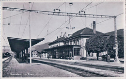 Sonceboz BE, Chemin De Fer, La Gare (1100) - Sonceboz-Sombeval