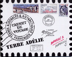 TAAF 2001 - Carnet De Voyage C308 ** - Booklets