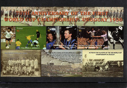 Palau 2005 75th Anniversary Of The First World Football Cup In Uruguay Block Postfrisch / MNH - 1930 – Uruguay
