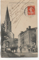 82 St-NICOLAS-de-la-GRAVE  Clocher Et Avenue De Moissac - Saint Nicolas De La Grave