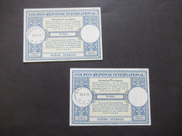 IAS Coupon Reponse International / Internationaler Antwortschein Schweden / Suede / Sverige Stempel 1959 Bromma - Covers & Documents