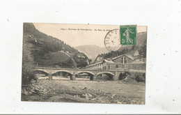 ENVIRONS DE SAINT JEOIRE (HAUTE SAVOIE) 1844 LE PONT DU GIFFRE 1911 - Saint-Jeoire