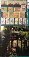 MACAU - 1985 YEAR BOOK WITH ALL STAMPS ONLY CAT$90 EUROS +++ - Años Completos