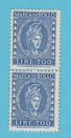 ITALIA Reveneu Fiscali Marca Bollo Tax  Lire 700   -  MNH - Steuermarken