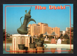 Emirats Arabes Unis - ABU DHABI - Fontaine Originale En Forme De Théière ( N° 169) - Emirats Arabes Unis