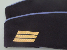 Militaria/Calot De CRS/ Compagnie Républicaine De Sécurité/ Sergent-Chef/ Vers 1990-2000 ?                     CCK13 - Headpieces, Headdresses