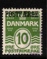 DENMARK 1919 10 Ore Green Parcel Post Stamp SG P209 U #ZZD1 - Paquetes Postales