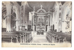 Bazoches Sur Hoene, Intérieur De L'église (12787) - Bazoches Sur Hoene