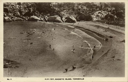 Australia, Queensland, Magnetic Island, TOWNSVILLE, Alma Beach (1930s) Tuck RPPC - Townsville