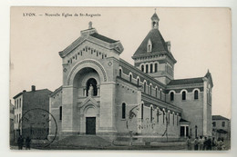 CPA : 69 - LYON - NOUVELLE ÉGLISE DE St-AUGUSTIN - Lyon 4