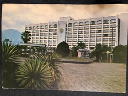 Postcard Hotel Camino Real 2012 (Firefighter Car Stamps) - El Salvador