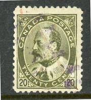 Canada 1904 "King Edward VII" USED - Used Stamps