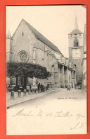 ZPZ-13 Eglise De Moudon   Dos Simple Circulé 1908 - Moudon