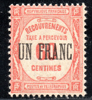 913.FRANCE,1929-1931 TAX  UN F./60 C. # 63  VERY FINE AND VERY FRESH - Andere & Zonder Classificatie