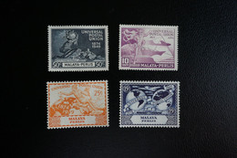 MALAYA - Perlis 1949 75th Anniv Of UPU SET* (MH) - Perlis