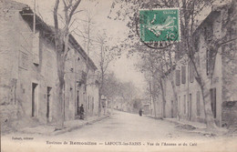 1913 Lafoux Les Bains Vue De L Annexe Et Du Café - Altri & Non Classificati