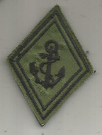 Militaria , écusson Tissu, Marine, 2 Scans - Escudos En Tela