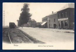 Toernich ( Arlon). Arrêt Du Tram De Toernich. Cantine Des Militaires. 1905 - Arlon