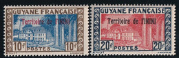 Inini N°27/28 - Neuf ** Sans Charnière - TB - Unused Stamps