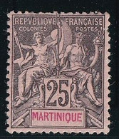 Martinique N°38 - Neuf * Avec Charnière - Petit Pelurage B/TB - Ungebraucht