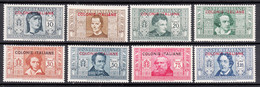 Italy Colonies General Issues, 1932 Sassone#11-18 Mi#1-8 Mint Hinged - Emisiones Generales