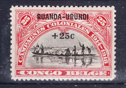 Ruanda-Urundi 1925 Mi#21 Mint Hinged - Nuovi