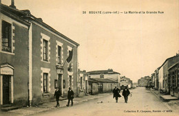 Bouaye * La Mairie Et La Grande Rue * Justice De Paix - Bouaye