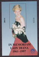 HUNGARY - In Memoriam Lady Diana 1961-1997  / 2 Scans - Hojas Conmemorativas
