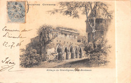 Abbaye De GRADIGNAN (Gironde) Près Bordeaux - Ancienne Guyenne - Grandignan - Tirage Sur Papier Genre Velin - Gradignan