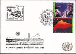 UNO WIEN 2002 Mi-Nr. 241 WEISSE KARTE - ÖVEBRIA WIEN 24.05.2002 - Storia Postale