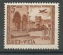 Italy Yugoslavia Italia Trieste Zone B Airmail Sassone 17 MNH / ** 1952 Sass.CV: 70,00€ Posta Aerea UPU - Luftpost