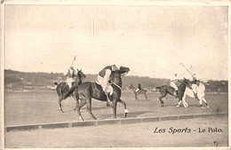 Les Sports * Le Polo * Sport Hippique * Hippisme équitation Chevaux - Paardensport