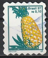 Brasil/ Brazil, 1997 - Local Flora, Fruits -|- Abacaxi - Gebruikt