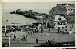 SUSSEX - WORTHING - PIER AND PAVILION Sus1301 - Worthing