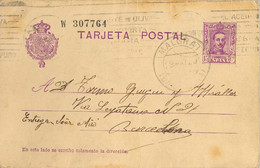 1930  , BARCELONA  , E.P. 57 CIRCULADO , MALGRAT - BARCELONA - 1850-1931