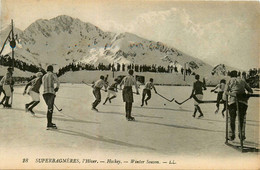 Superbagnères * Luchon * En Hiver * Le Hockey Sur Glace * Patinoire * Sport - Superbagneres